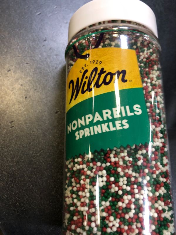 Photo 1 of Wilton Bulk Nonpareils Christmas Sprinkles