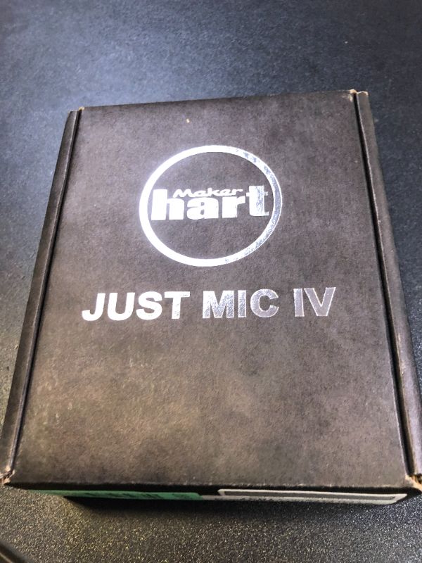 Photo 1 of Maker hart Just Mic 4 mini Microphone Mixer 4 channels/Portable Phantom power/Audio Interface