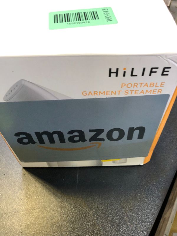 Photo 1 of HiLIFE Steamer for Clothes, Portable Handheld Design, 240ml Big Capacity, 700W, Strong Penetrating Steam, Removes Wrinkle, for Home, Office(ONLY FOR 120V)-Black