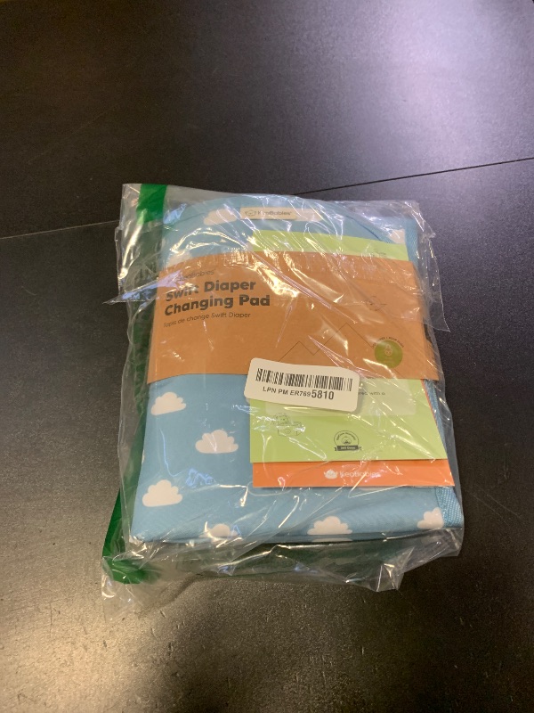 Photo 1 of KeaBabies Portable Diaper Changing Pad, Easy Wipe Clean - Foldable Waterproof Baby Changing Mat for Diaper Bag, Compact, Lightweight, 25x13 Newborn, Infant, Baby Changer Travel Essential (Cloud)