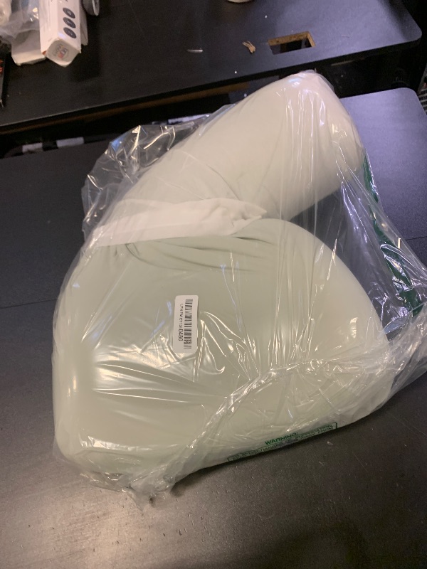 Photo 1 of C CUSHION LAB Deep Sleep Pillow, Patented Ergonomic Contour Design for Side & Back Sleepers, Orthopedic Cervical Shape Gently Cradles Head & Provides Neck Support & Shoulder Pain Relief - Calm Grey