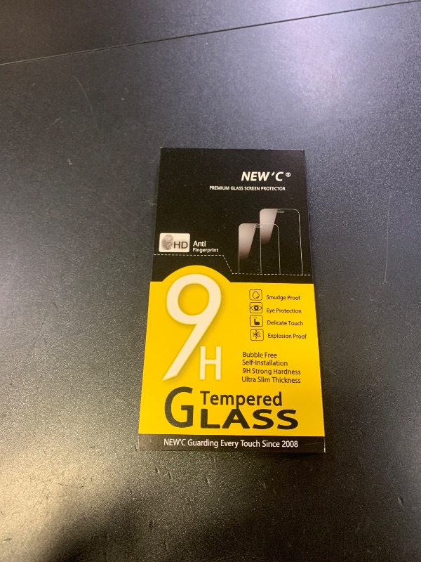 Photo 1 of NEW'C 3 Pack Designed for Samsung Galaxy S21 5G (6.2), Screen Protector Tempered Glass, Scratch-Proof, Bubble-Free, Ultra Resistant (0.26 mm HD Ultra Transparent) 9H Hardness Glass