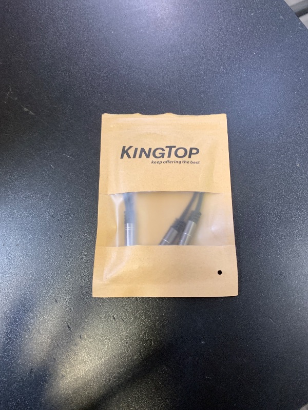 Photo 1 of KINGTOP Headset Splitter, 3.5mm Headphone Mic Splitter Cable for Headset with Separate Stereo Audio & Microphone Jacks (Not for Dual Audio Jacks)