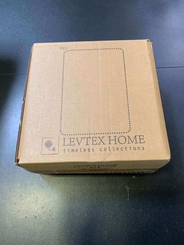 Photo 1 of Levtex Home - Mills Waffle - Euro Sham (Set of Two) - Taupe - Sham Size (26x26in.), No Insert