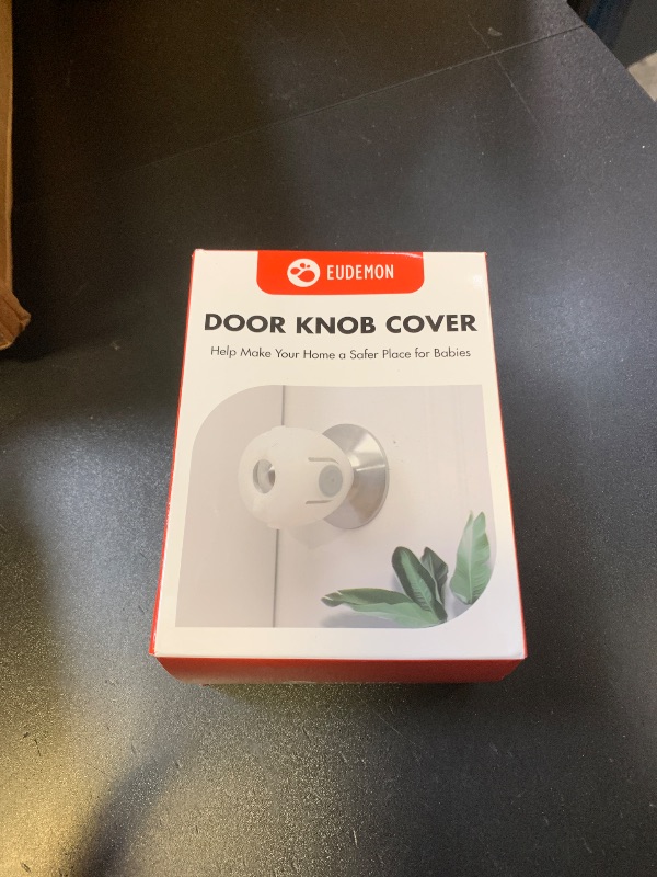 Photo 1 of Mom's Choice Gold Awards Winner - EUDEMON 4 Pack Baby Safety Door Knob Covers Door Knob Locks(not Suit for All Door knobs)