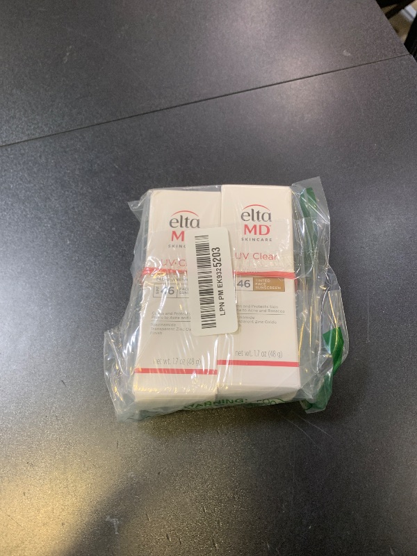 Photo 1 of EltaMD UV Clear, UV Clear Tinted Duo Kit, Face Sunscreen SPF, Tinted and Untinted Broad Spectrum Protection for Sensitive Skin