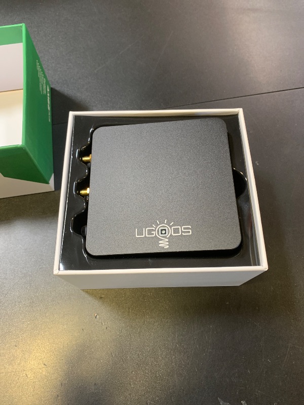 Photo 1 of Ugoos AM6B Plus TV Box Amlogic S922X-J Android 9.0 DDR4 4GB RAM 32GB ROM WiFi6 1000M Ethernet USB 3.0 BT5.0 4K H.265 HDR TV Box