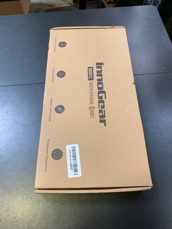 Photo 1 of InnoGear Boom Arm Microphone Mic Stand for Blue Yeti HyperX QuadCast SoloCast Snowball Fifine Shure SM7B and other Mic, Large