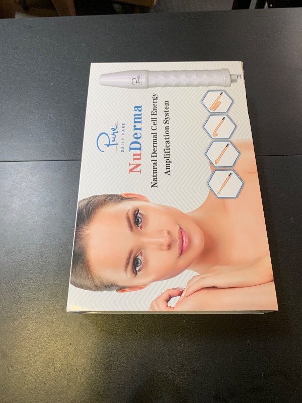 Photo 1 of Pure Daily Care NuDerma Handheld Skin Therapy Wand Machine w/Neon – Anti-Aging - Skin Tightening - Wrinkle Reducing - Dark Circles – Clarifying - Hair & Scalp Stimulator
