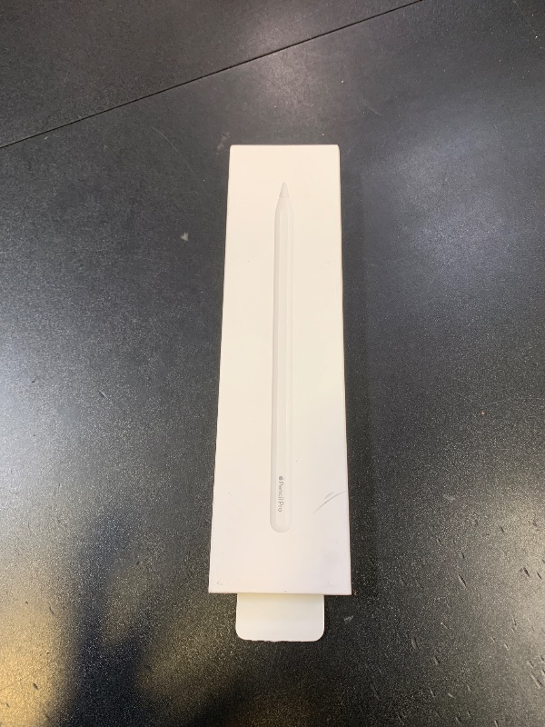 Photo 1 of Apple Pencil Pro: Latest Model - Device Compatibility Check Required - Pixel-Perfect Precision, Tilt and Pressure Sensitivity, Perfect for Note-Taking, Drawing, and Art. Charges and Pairs Magnetically
