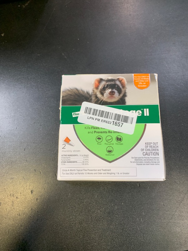 Photo 1 of Advantage II Ferret Vet-Recommended Flea Treatment & Prevention | Ferret 1+ lbs. | 2-Month Supply