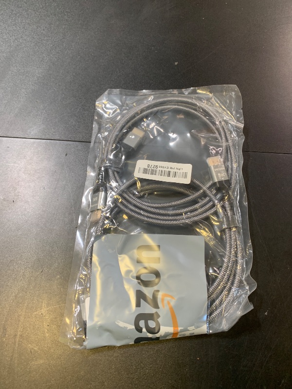Photo 1 of 10K 8K HDMI 2.1 Cable 2-Pack 6.6FT, Highwings Certified 48Gbps Ultra High Speed Slim HDMI Cord,Support 4K@120Hz 8K@60Hz, HDCP 2.2&2.3, Dynamic HDR,eARC,DTS:X, Compatible with Roku TV/HDTV/PS5/Blu-ray