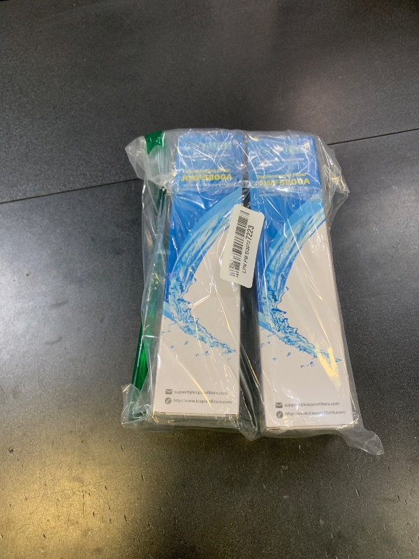 Photo 1 of ICEPURE RWF5800A Refrigerator Water Filter Replacement for EPTWFU01, EWF02, Pure Source Ultra II, PureSource Ultra 2, SCWFTCTO, GP006, EPTWFUO1, MR022, JO22, BO022, TH-01, DE022, 1007 2PACK