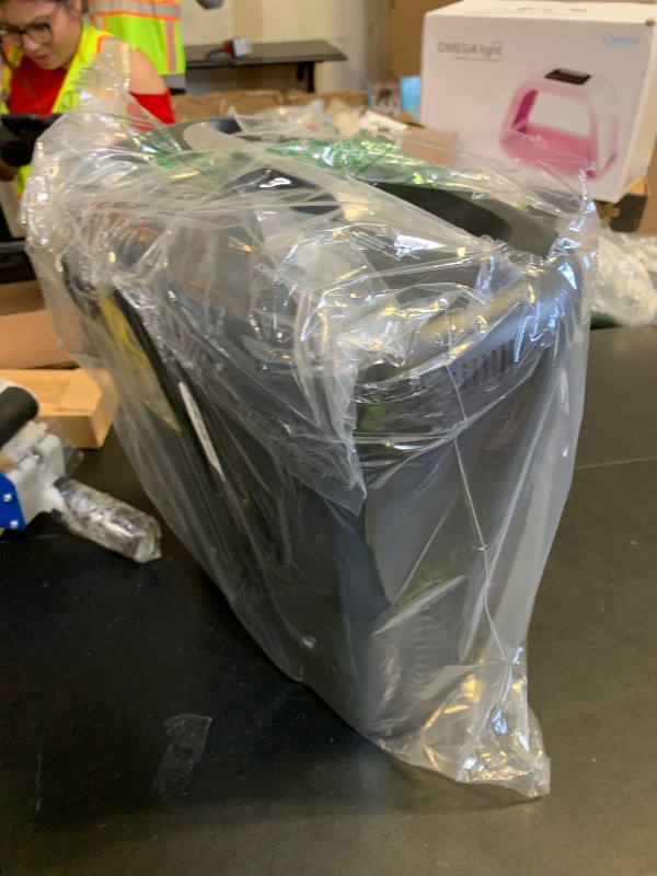 Photo 1 of Amazon Basics 8 Sheet Cross Cut Paper and Credit Card Shredder with 4.1 Gallon Bin, Black