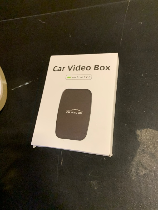Photo 1 of 2025 New 4-in-1 Wireless CarPlay Adapter Support Netflix/YouTube/TF, Android Auto & Carplay Adapter with USB-A and USB-C Cables,Convert Wired to Wireless Apple Dongle, Video Box Car Play for iOS 10+