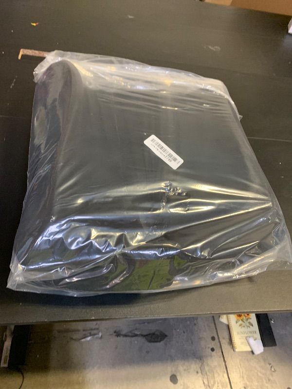 Photo 1 of Cushion Lab Patented Pressure Relief Seat Cushion for Long Sitting Hours on Office & Home Chair - Extra-Dense Memory Foam for Soft Support. Car Pad for Hip, Tailbone, Coccyx, Sciatica - Black