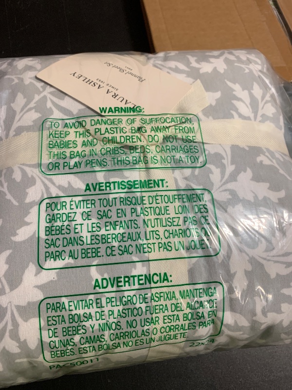 Photo 1 of Laura Ashley Home - Full Sheets, Cotton Flannel Bedding Set, Brushed for Extra Softness & Comfort (Crestwood, Full)