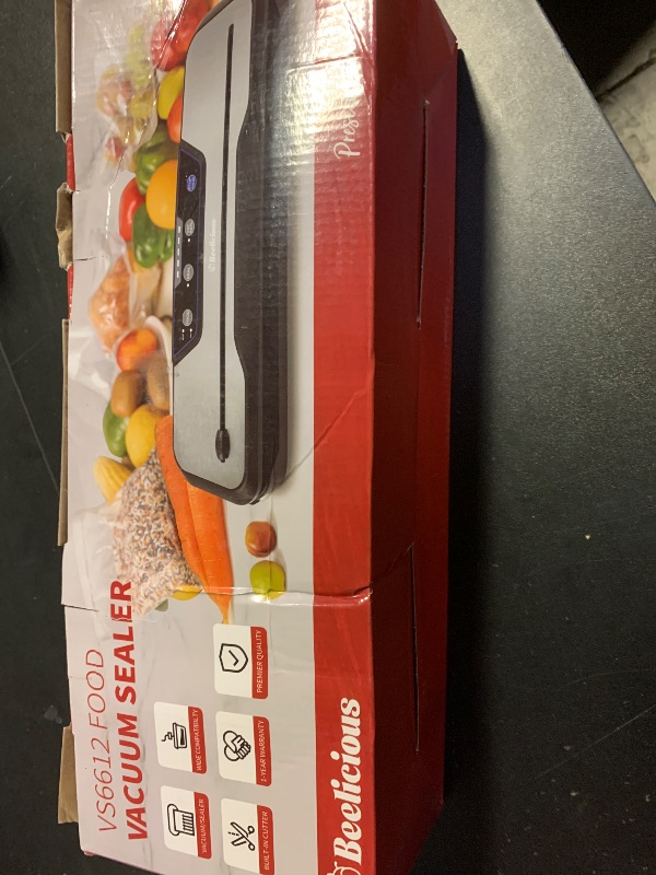 Photo 1 of Automatic Food Vacuum Sealer Machine, Beelicious 8-In-1 Food Vacuum Saver with Starter Kits, Pulse Function, Moist & Dry Mode and External VAC for Jars and Containers