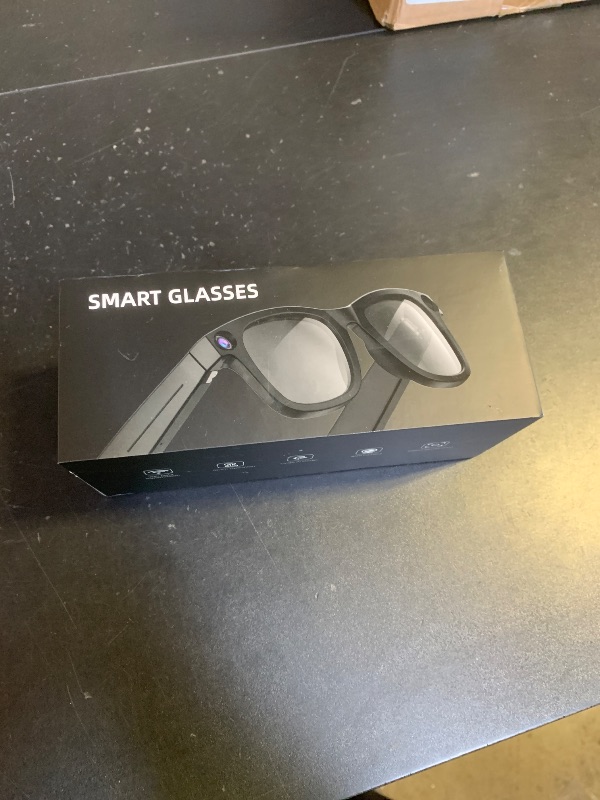 Photo 1 of AI Smart Glasses with Camera, 800W HD Camera Glasses, 1080P Video Recording Sunglasses, Real Time Translation, Voice Assistant, Open-Ear Audio for Travel, Meetings & Vlogging