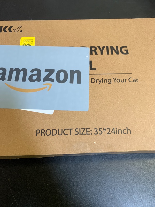 Photo 1 of KKV 2-Pack Microfiber Towels (35"x 24") Extra Large Ultra Absorbent Drying Towel for Cars and Trucks, Without Streaks, Scratches, or Water Spots1052164790
