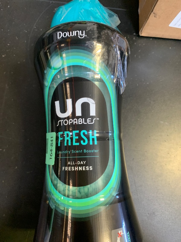 Photo 1 of Downy Unstopables In Wash Scent Booster Beads, Fresh Scent, 24 oz, Laundry Beads for Odor Protection (Packaging May Vary)
