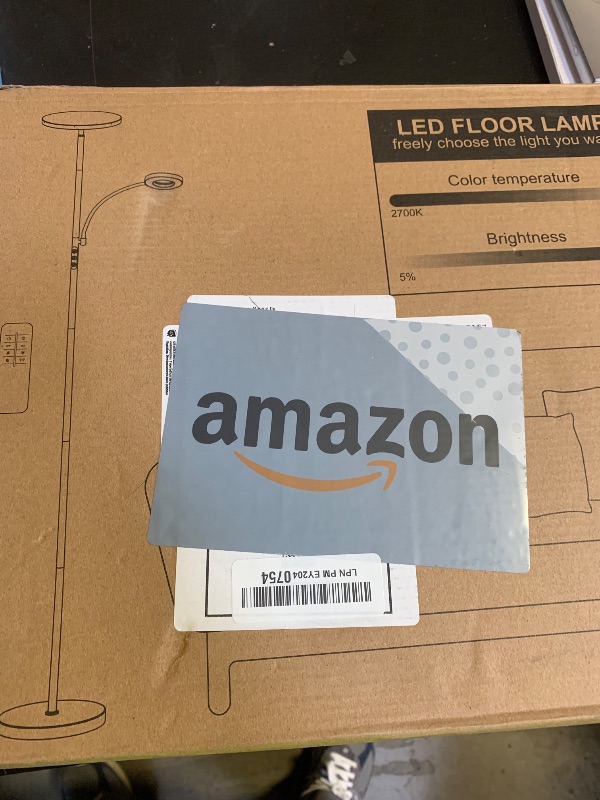 Photo 1 of Marctronic Floor Lamp, Upgraded 42W 4000LM Super Bright LED Floor Lamp for Living Room Bedroom, Dimmable Standing Reading Floor Lamps with Remote & Touch Control