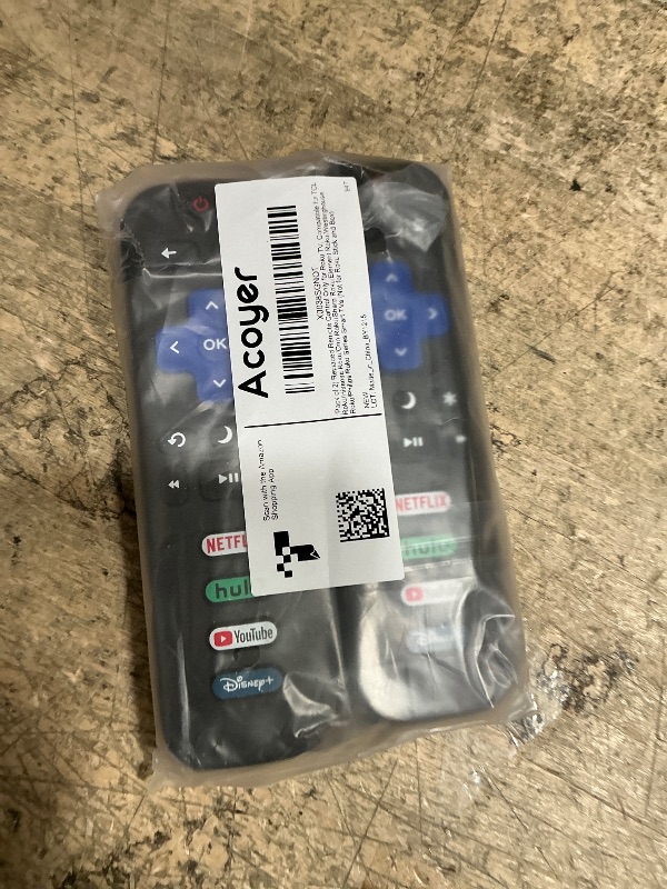Photo 1 of (Pack of 2) Replacement Remote Control Only for Roku TV, Compatible for TCL Roku/Hisense Roku/Onn Roku/Sharp Roku/Element Roku/Westinghouse Roku/Philips Roku Smart TVs (Not for Roku Stick and Box)