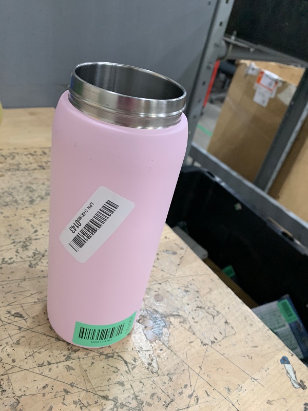 Photo 1 of (missing lid) Owala FreeSip Insulated Stainless Steel Water Bottle with Straw for Sports and Travel, BPA-Free, 32 Ounce, Candy Store