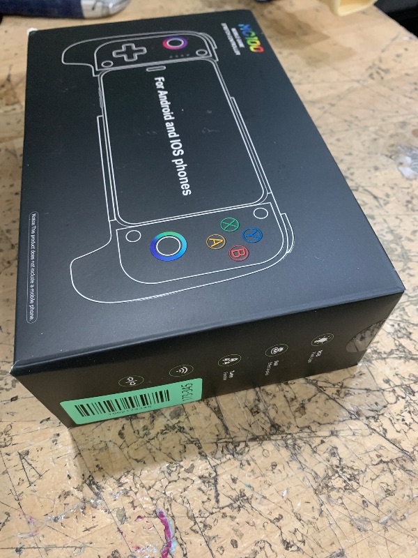 Photo 1 of ?Anti-Drift & Fast-Connect?Wireless Game Controller for iPhone/Android with Case | Hall Joysticks Bluetooth Phone Controller, For Cloud Gaming, Genshin Impact, Roblox, Call of Duty Mobile Gamers,White