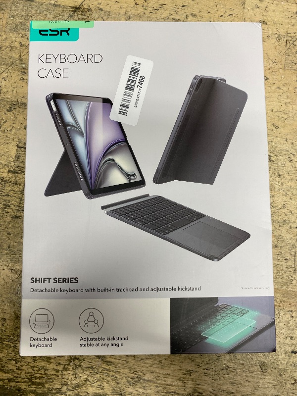 Photo 1 of ***PACKAGIG BOX IS INCORRECT*** iPad 11" (A16, 2025) Rebound Magnetic Keyboard Case - US Layout-Black