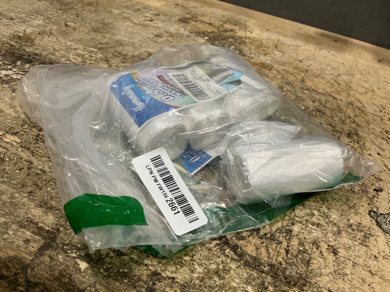 Photo 1 of 0.5 Gallon 250 pcs Mini Clear Trash Bags, Tiny Strong Garbage Bags,Small Plastic Bags for Desktop Trash Bin, Tiny Bathroom Trash Can Bin Liners,Mini Bags for Waste Basket Liner,Fit 2 Liters-Clear