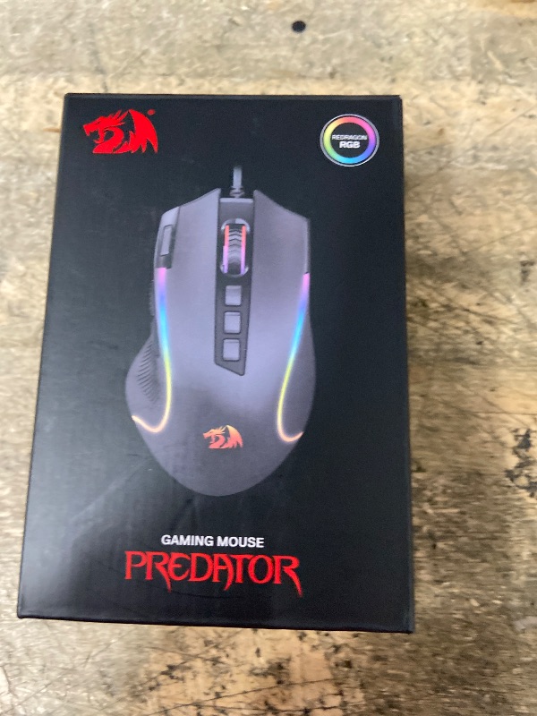Photo 1 of ** PACKAGING BOX INCORRECT/ ITEM INSIDE IS CORRECT / HEAVILY USED** INPHIC PM6 wireless Bluetooth the third mock examination mouse F1S charging mute