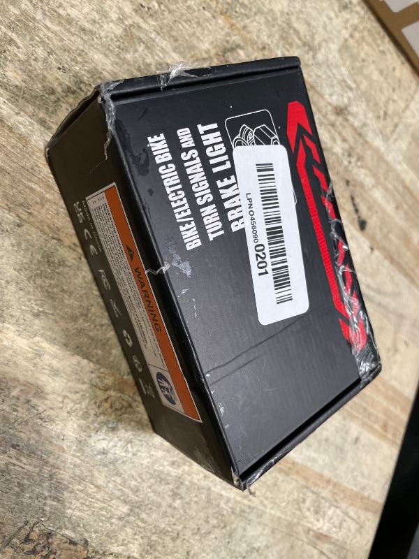 Photo 1 of [For Cargo Rack] ONVIAN Smart Bike Tail Light with Turn Signals for Rear Bike Rack Mounting, Rechargeable Auto-Sensing Bike Turn Signals Light Alarm, Waterproof Bike Accessories for Adult Kids Cycling