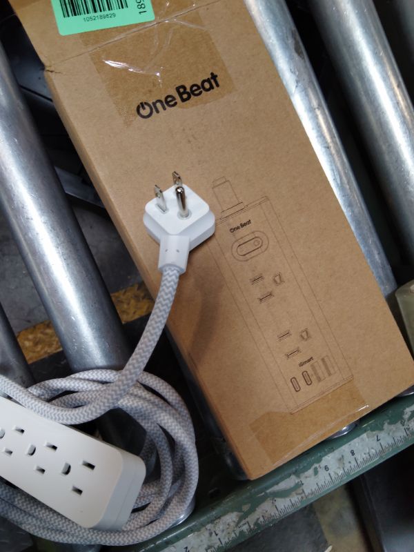 Photo 1 of 25Ft Extension Cord with Multiple Outlets, Flat Plug Power Strip Surge Protector with 25 Ft Long Cord, 6 Outlet 3 USB Ports (1 USB C), Multi Outlet Wall Plug for Travel, College, Dorm Room Essentials