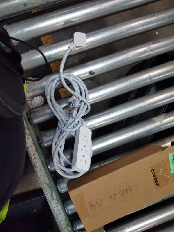 Photo 1 of 25Ft Extension Cord with Multiple Outlets, Flat Plug Power Strip Surge Protector with 25 Ft Long Cord, 6 Outlet 3 USB Ports (1 USB C), Multi Outlet Wall Plug for Travel, College, Dorm Room Essentials