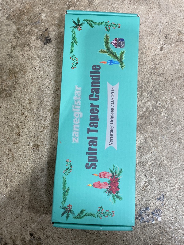 Photo 1 of 10 Inch Chocolate Brown Taper Candle Set, 10 Pack Elegant Unscented Dripless Candlesticks for Family Dinner Parties Home Decoration Picnic