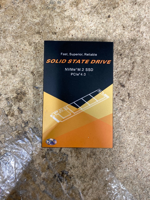 Photo 1 of **MODEL MAY DIFFER** Vansuny 2TB NVMe M.2 SSD,M2 2280 PCIe 4.0 Internal Solid State Drive,Read Up to 7300MB/s with Heatsink and Screwdrivers for PS5 Consoles PC Gaming Design