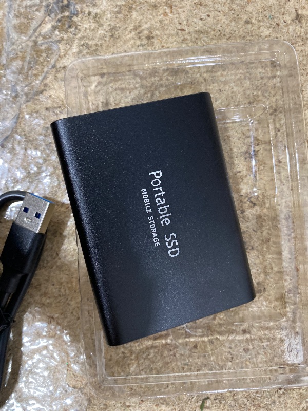 Photo 1 of 10T 10000GB External SSD Portable USB Storage Drive, Plug & Play Solid State Drive for PC, Mac, Laptop and Gaming Console, Compact Backup Storage