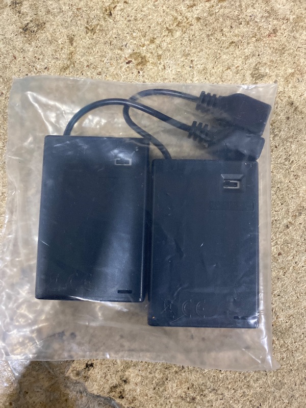 Photo 1 of (2 PCS) Portable USB Battery Pack with Timer for 5V LED & Neon Signs – Battery Operated USB Power Supply, Converts Plug-In LED Lights to Battery Powered Use, Battery Pack for Indoor & Outdoor Display