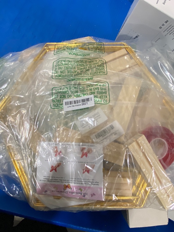 Photo 1 of 12 Pack Hexagonal Floral Hoops with Stand 14 Inch Hexagon Metal Rings for DIY Centerpiece Table Decorations Crafts Macrame Ring Hoops Dream Catcher Wedding Birthday Wreath Rings Craft Hoops, Gold