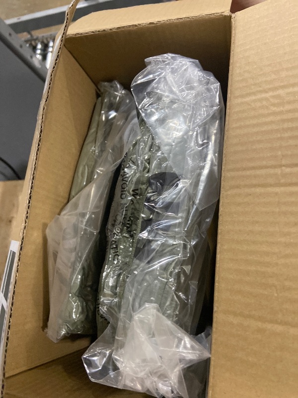 Photo 1 of ***MISSING PARTS***
Monbix Oversized Queen Comforter Set - 7 Pieces Cationic Dyeing Olive Green Bed in a Bag Bedding Sets with Comforter, Sheets, Pillowcases & Shams, Reversible Bedding Comforters Sets