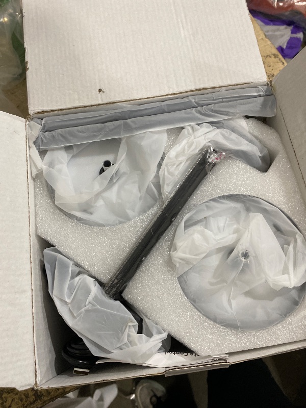 Photo 1 of (untested) KDG Wireless Wall Sconces Set of 2, Small Cordless 5200mAh Rechargeable Battery LED Wall Lamps, Stepless Dimming Lightings for Wall Painting, Living Room, Bedroom, Hallway, Gifts, Night Light (Black)