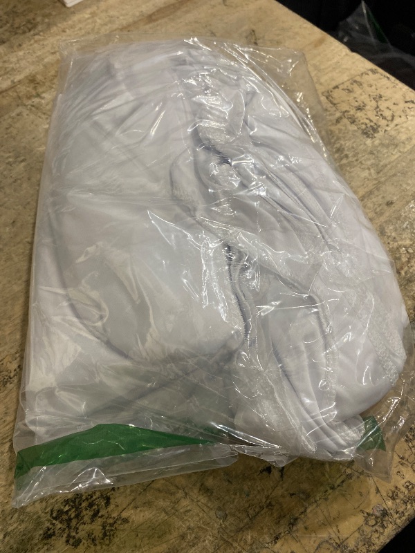 Photo 1 of 10x10ft Wrinkle Free White Backdrop Curtain for Parties Soft Fabric Drapes Wedding White Curtain Backdrop for Birthday Party Decorations Background for Photography 5x10ft, 2 Panels