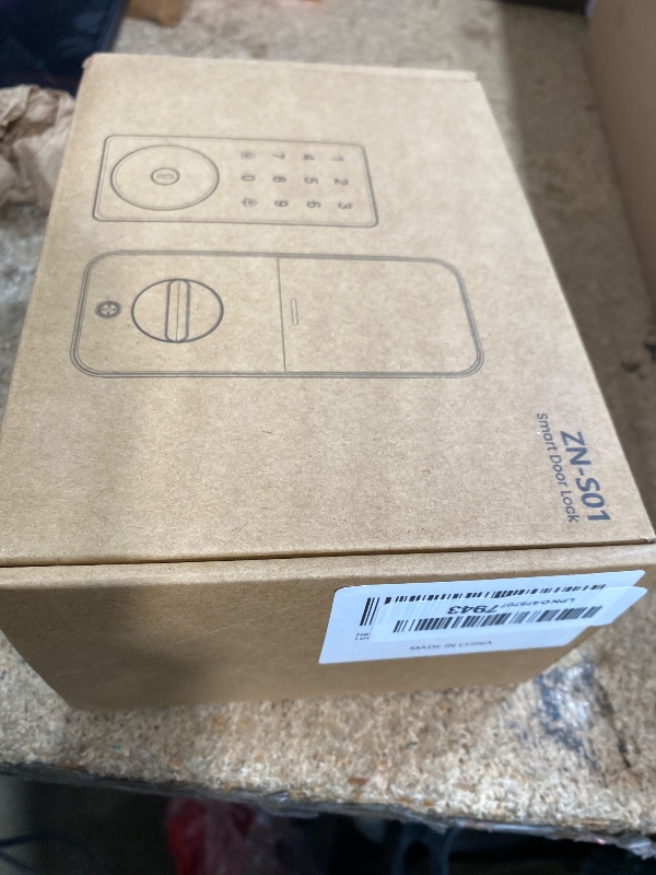 Photo 1 of ***************FOR PARTS ONLY***************
Smart Lock, 4-in-1 Keyless Entry Door Lock for Front Door, 6 Digital Code Door Lock with Keypad, Bluetooth Smart Deadbolt, App Control