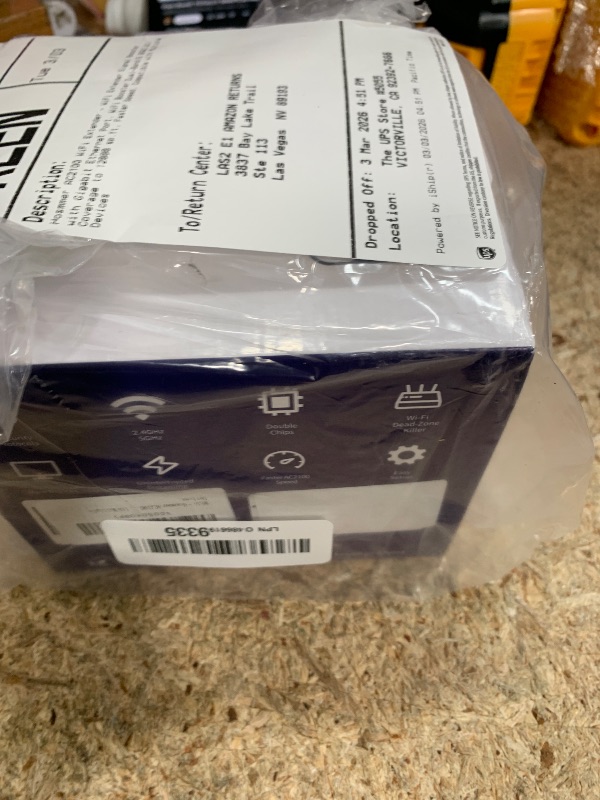 Photo 1 of 2100Mbps WiFi Extender -AC2100 WiFi Extender Signal Booster with Gigabit Ethernet Port, WiFi Booster Dual-Band(5.8G&2.4G) Coverage to 12888 sp.ft, Faster Speed, Compatible with Multiple Devices