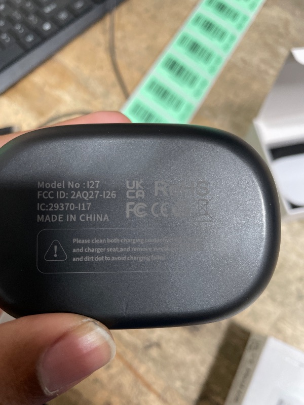 Photo 1 of ***RETAIL IS $23 PRICE CANNOT BE ALTERED*** Wireless Earbuds, Bluetooth 5.4 Headphones, True Wireless Stereo Sound Earphones with Noise Cancelling Mic, Fast Charging, IPX7 Waterproof, Comfort Fit Ear Buds for Sports/Workouts/Travel (Deep Black)