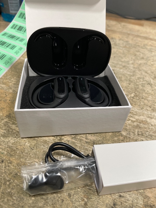 Photo 1 of ***RETAIL IS $23 PRICE CANNOT BE ALTERED*** Wireless Earbuds, Bluetooth 5.4 Headphones, True Wireless Stereo Sound Earphones with Noise Cancelling Mic, Fast Charging, IPX7 Waterproof, Comfort Fit Ear Buds for Sports/Workouts/Travel (Deep Black)