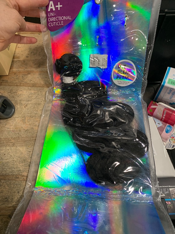 Photo 1 of ***partial set only 1 bundle*** N Go Virgin Remy Hair Weave Glossy 3 Bundles Body Wave 22"24"26" (Color:NATURAL)