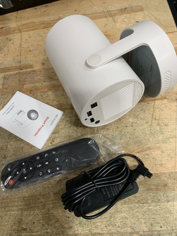 Photo 1 of ?Electric Focus?Magcubic Mini Projector 4K Support, Portable Projector with WiFi 6 and Bluetooth 5.4, Smart Proyector, 5W Soundbase Speaker, 180°Rotation for Home Theater