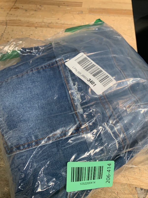 Photo 1 of ***POSSIBLY RUNS BIG*** KUNMI Women Jeans for Wide Leg Baggy High Waist Boyfriends Straight Leg Stretchy Denim Pants Trendy Fall 2024 Blue